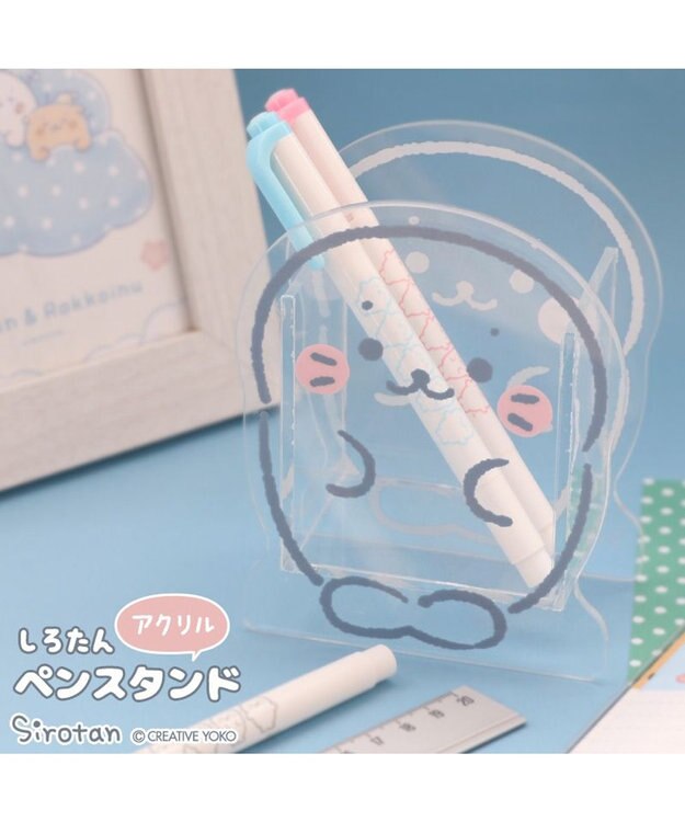 Mother garden しろたん アクリルペンスタンド -