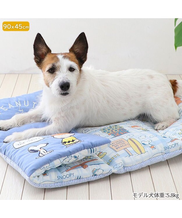 PET PARADISE スヌーピー クール ロールマット 《サマータイム柄》 小型犬 サマータイム柄