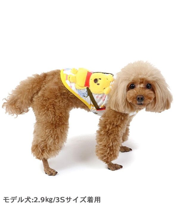 PET PARADISE ディズニー くまのプーさん プチフレンズタンクトップ【小型犬】 白~オフホワイト