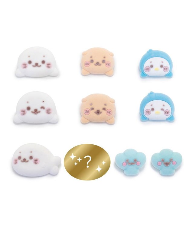 Mother garden しろたん フロッキーピンズコレクション 【単品】 単品1個 （デザインは選べません）