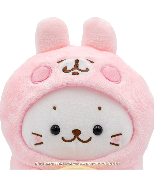 Mother garden  しろたん 公式 しろたん×カナヘイの小動物　マスコット 《うさぎになったしろたん》 うさぎになったしろたん