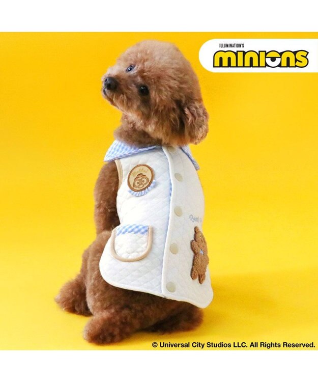 PET PARADISE ミニオン ティム 襟付きキルト ベスト 小型犬 キナリ