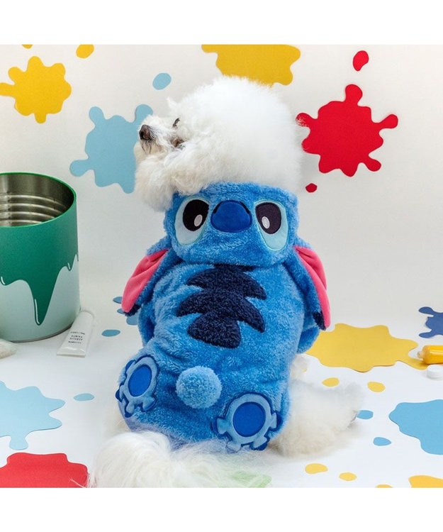 PET PARADISE ディズニー スティッチ 新なりきり 小型犬 ブルー