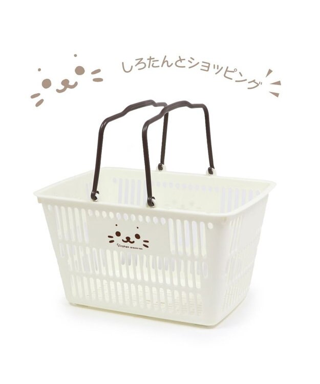 Mother garden しろたん ミニバスケット ホワイト