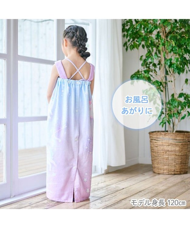 Mother garden マザーガーデン ユニコーン ラップタオル 80cm 《ミルキーウェイ柄》 ミルキーウェイ柄