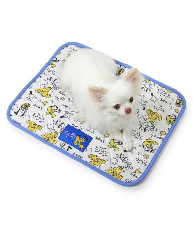 PET PARADISE ディズニー プルート クールマット 小型犬  48×40㎝ ブルー