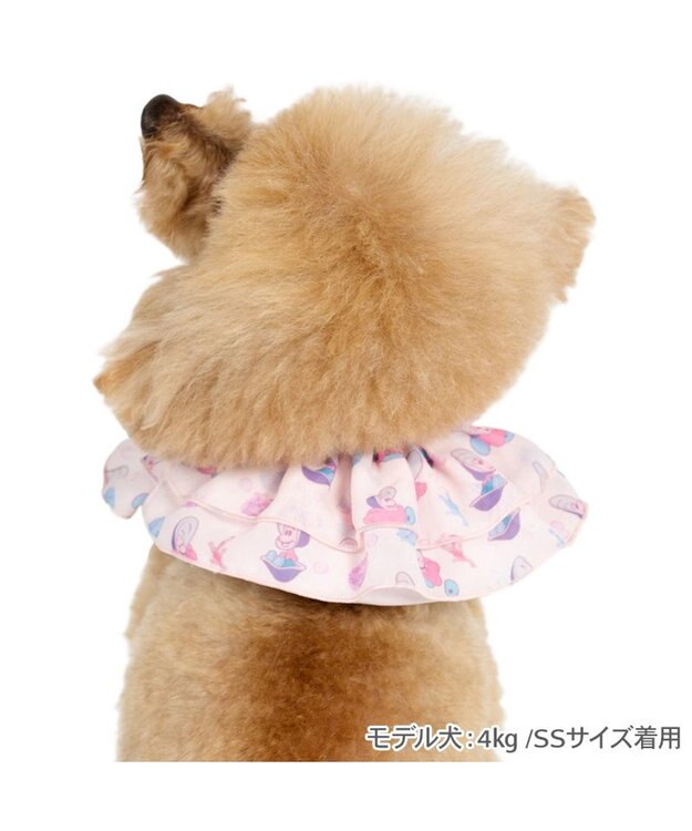 PET PARADISE ディズニー ヤングオイスター  クールバンダナ  フリル 小型犬 ピンク