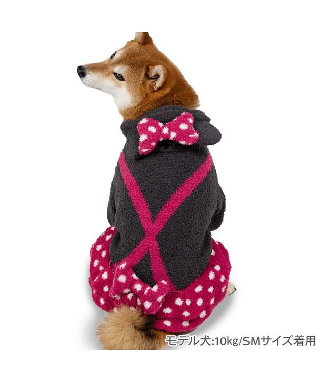 PET PARADISE ディズニー ミニーマウス 遠赤外線 なりきり ニット 中型犬 ミニーマウス