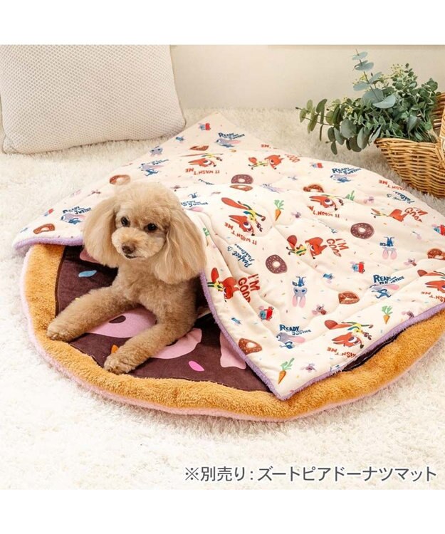 PET PARADISE ディズニー ズートピア もちっと ボア ブランケット ベージュ