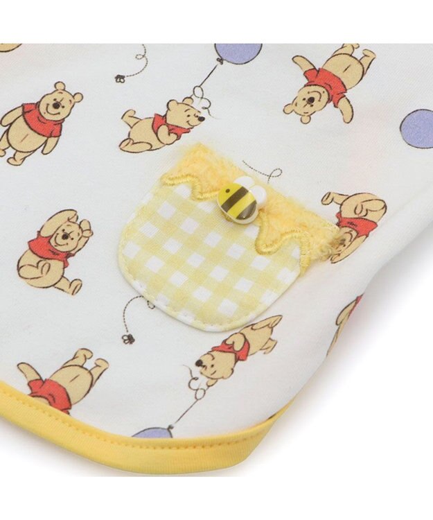 PET PARADISE ディズニー くまのプーさん ペティヒート タンクトップ 《風船柄》 小型犬 ホワイト×イエロー