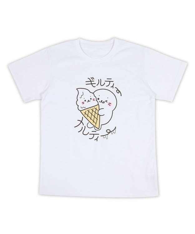 Mother garden しろたん 半袖Tシャツ 《ギルティーメルティー》 ユニセックス ギルティーメルティー