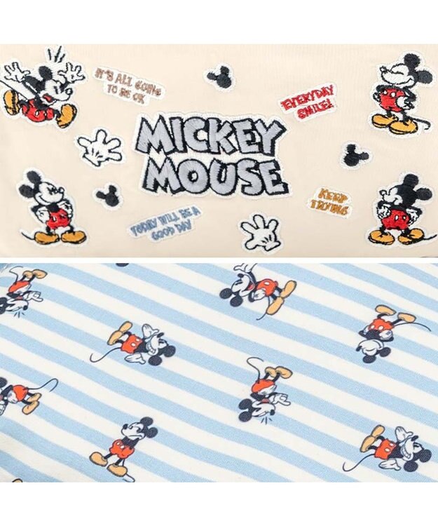 PET PARADISE ディズニー ミッキーマウス 刺繍 リュック アイボリー