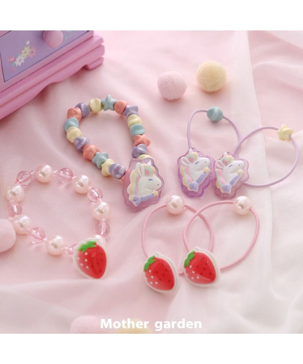 Mother garden マザーガーデン 野いちご ビーズ ブレスレット ブレスレット