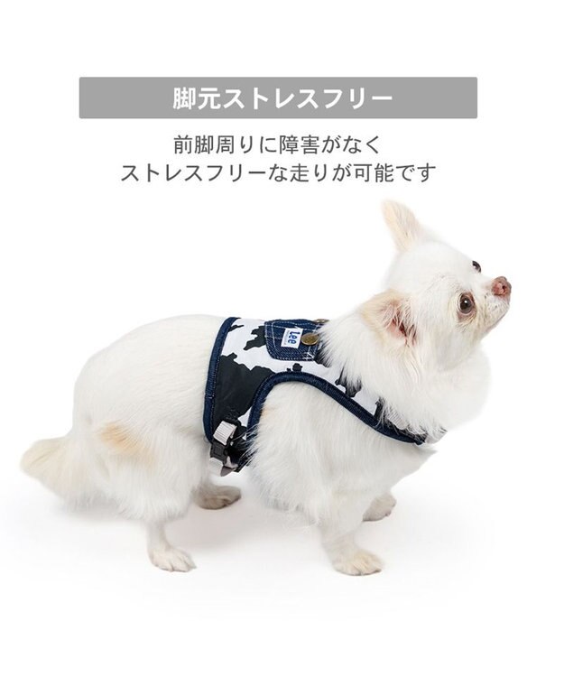 PET PARADISE Lee クールハーネス 《牛柄》 ＳＳ 0