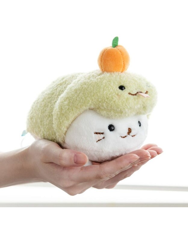 Mother garden しろたん 干支 マスコット 巳年 《緑》 単品 緑