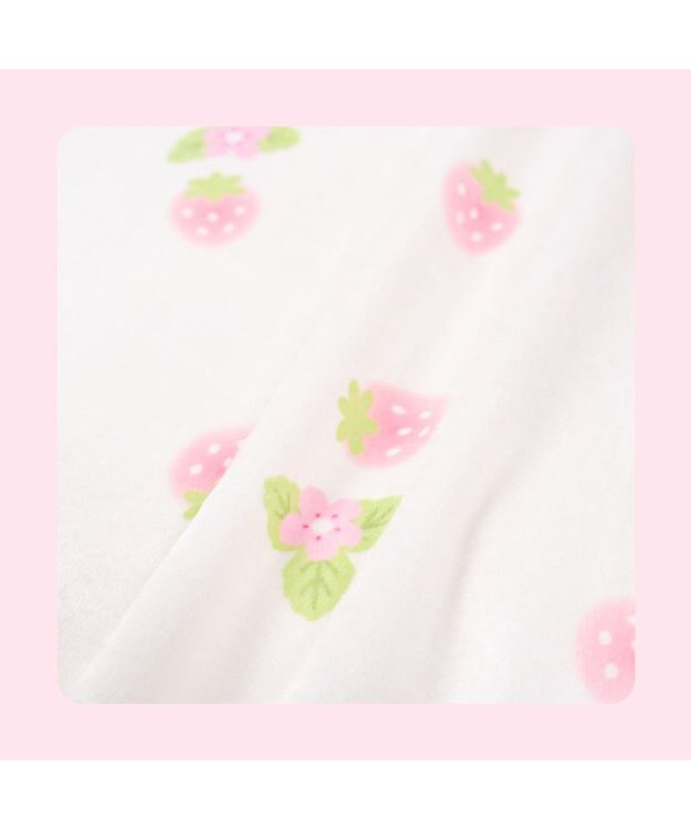 Mother garden マザーガーデン いちごクッション 90×92cm ネットショップ限定 ピンク（淡）