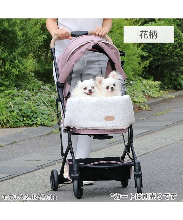 PET PARADISE ペットパラダイス ペットカート クッション 《花柄》 花柄