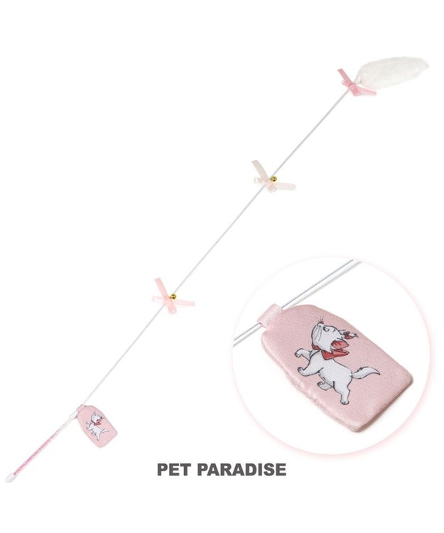 PET PARADISE ディズニー マリー ワイヤー 猫玩具 《しっぽ》 ピンク