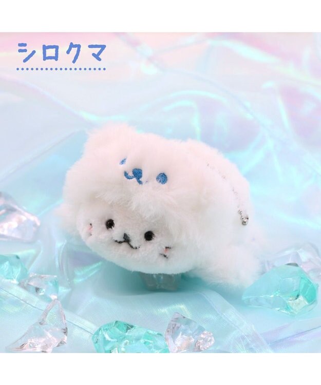 Mother garden しろたん マスコットキーホルダー  《氷の国の動物 シロクマ》 シロクマ