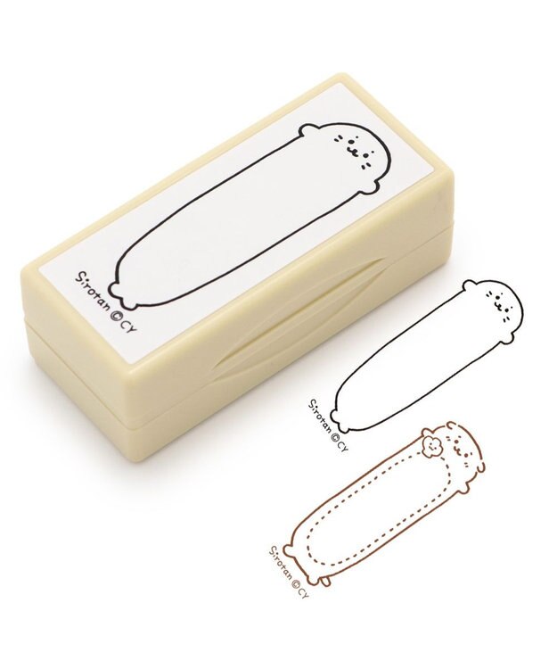 Mother garden しろたん 両面 付箋 スタンプ 《単品》 びょーん柄