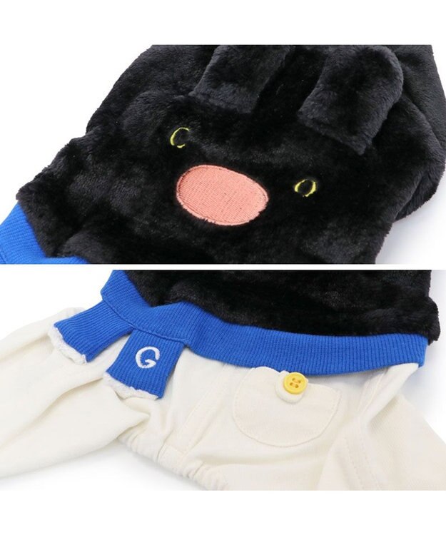 PET PARADISE リサとガスパール 変身つなぎ 《ガスパール》 小型犬 ガスパール