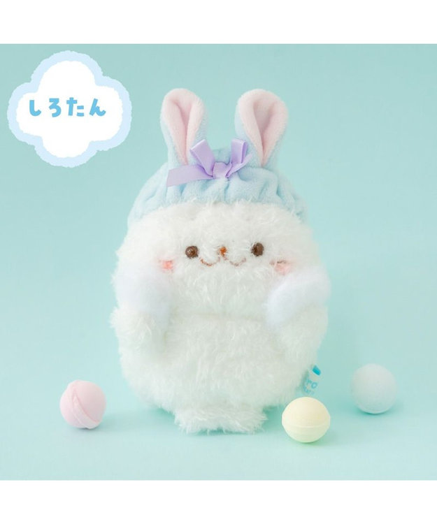 Mother garden しろたん 洗顔 ぽてぽて マスコット 《しろたん》もこもこアワー 単品 しろたん