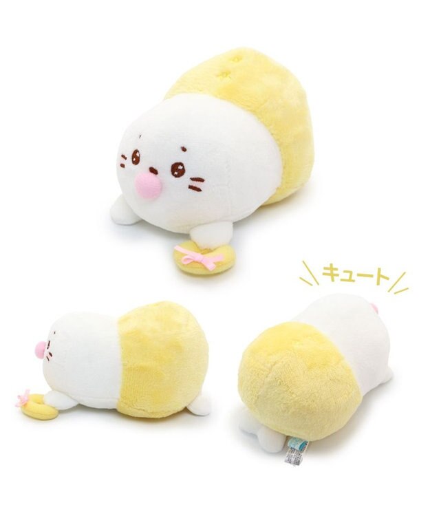 Mother garden しろたん ベビー ちびマスコット 《単品》 黄色ハイハイ