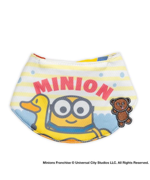 PET PARADISE ミニオン クールバンダナ 《アヒル浮輪》 中型犬 ホワイト×イエロー