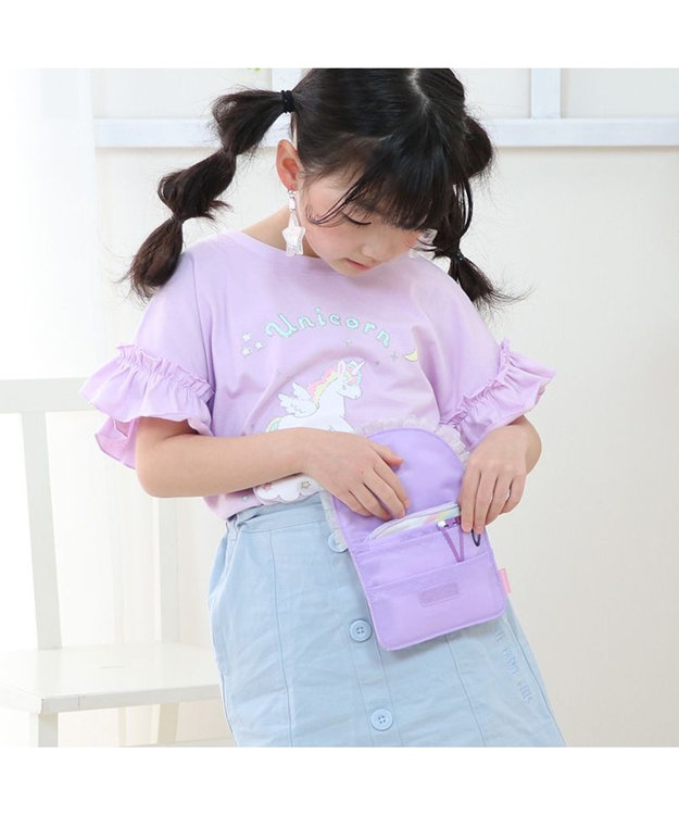 Mother garden マザーガーデン ポケット ポーチ 《ハピネス柄/いちご柄》 移動ポケット 単品 ユニコーン