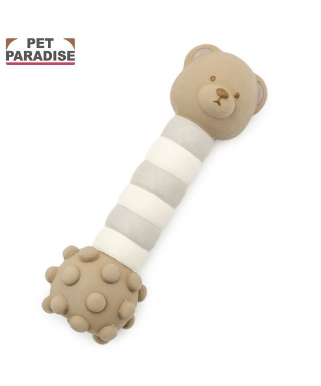 PET PARADISE ペットパラダイス くまちゃん ラテックス トイ 《ブラウン》 ブラウン