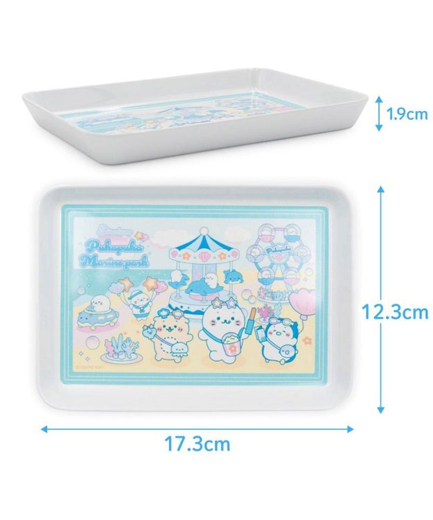 Mother garden しろたん メラミン食器 トレー 0