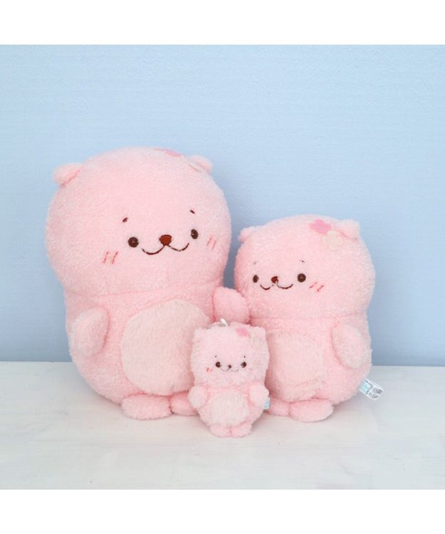 Mother garden しろたん もふもふ お座り マスコットキーホルダー 【単品】 さくららっこいぬ