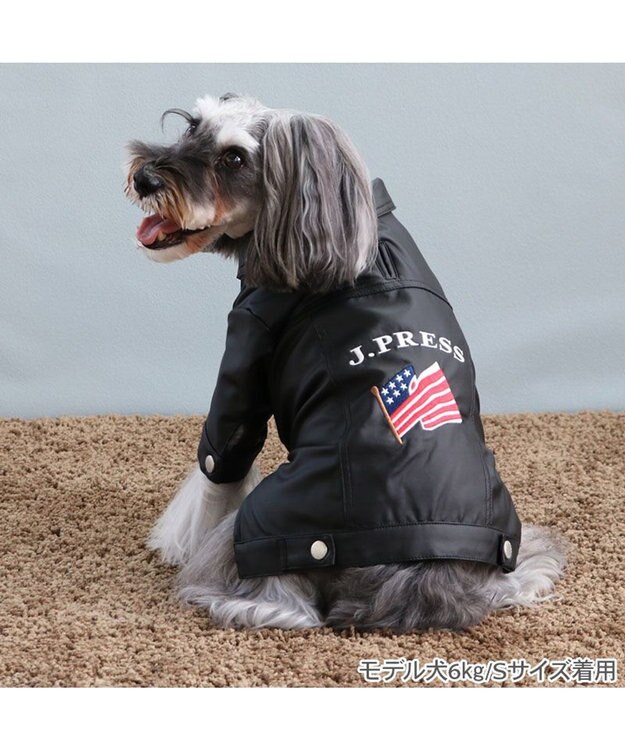PET PARADISE J.PRESS  ブラックジャケット 小型犬 ブラック