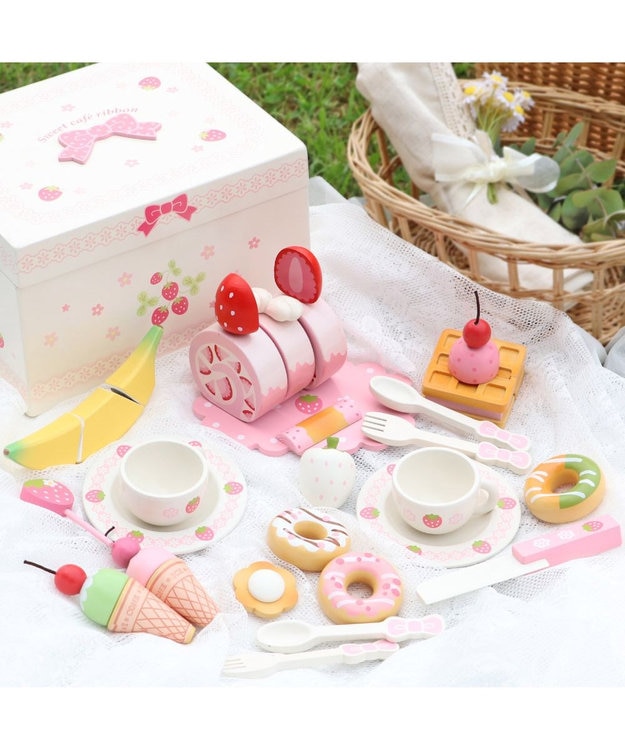 Mother garden 【数量限定品】 マザーガーデン スイートカフェリボン ミルキーホワイト ミルキーホワイト
