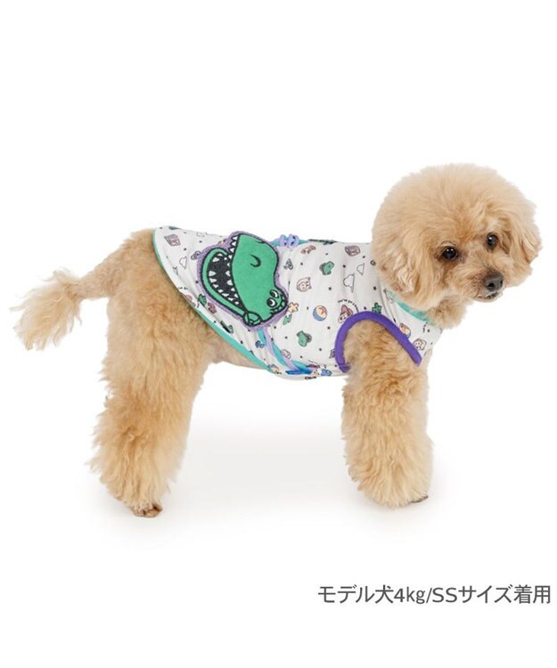 PET PARADISE ディズニー トイ・ストーリー  ポシェット風 クール タンクトップ《レックス》 小型犬 マルチカラー
