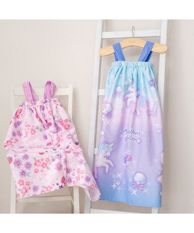 Mother garden マザーガーデン 野いちご 水泳 ラップタオル 80cm 野いちご