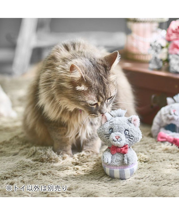 PET PARADISE ディズニー  ベルリオーズ 帽子箱 ぬいぐるみ トイ ベルリオーズ