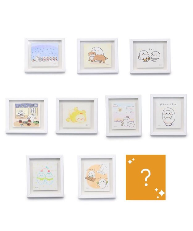 Mother garden しろたん フレームマグネット 単品 単品 いずれか1個 （選べません）